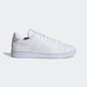 thumbnail image 3 of Zapatillas de tenis adidas Advantage para mujer, blanco/blanco y rosa aerodinámico, 3 of 9