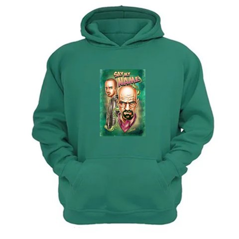 Genérico - Polerón Canguro Breaking Bad Verde Aguamarina Talla Xl Unisex