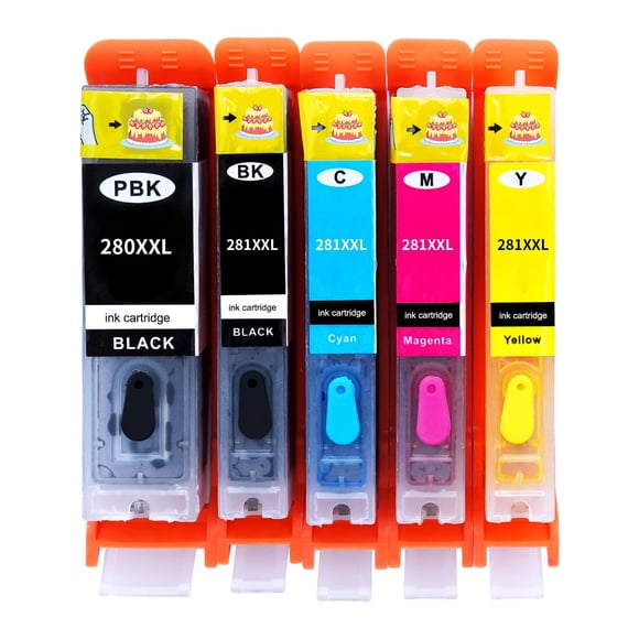 Cartuchos de Tinta OmniVoltis 280XL 281XL Compatibles con PIXMA