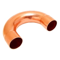 Metalfer - U De Cobre De 1/2 Pulgada (3 Unidades)