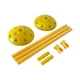 thumbnail image 2 of 3 Piezas Vallas de Agilidad Ajustables para Entrenamiento de Velocidad Obstáculos Deportivos Equipamiento de Fuerza Material PP Plegable Adecuado, 2 of 5