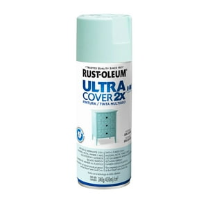 Rust-Oleum - Pintura En Spray Ultra Cover 2X Multiuso Océano Brillante 340 G