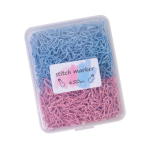 Bothyi - 650 Marcadores De Punto De Metal Para Etiquetas De Ropa, Tejido Y Crochet, Color Azul