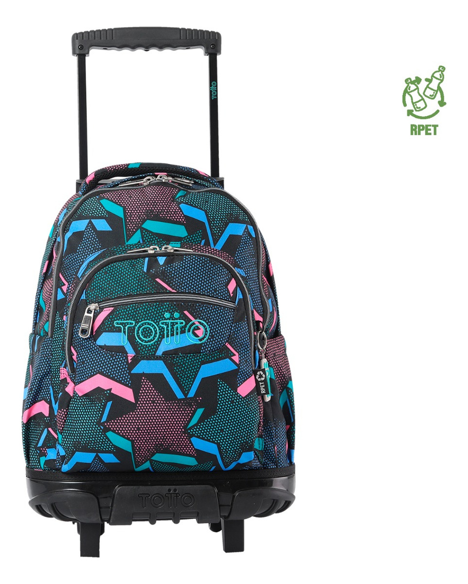 Mochila Urbana Notebook Escolar Ruedas Totto Classic Niña