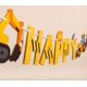 thumbnail image 5 of Cartel de construcción para fiestas de cumpleaños Aliza de 8 pies de largo, 5 of 6