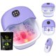 thumbnail image 1 of Spa para pies WHALSTAR plegable con masaje de burbujas y calor - Morado, 1 of 7