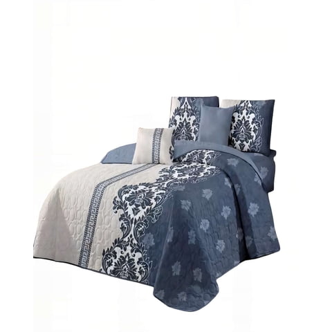 Genérico - Quilt Cubrecama De Verano 1 5 Plazas Con Diseno 6