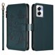 thumbnail image 2 of Funda Cartera Mariposa para [Motorola Moto G Power 2024 5G] con Soporte y Cremallera Verde oscuro, 2 of 6