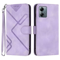 Funda Foxdock Para Motorola Moto G Play 2025 – Tipo Libro Con Soporte, Billetera, Correa Y Diseño Elegante