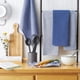 thumbnail image 4 of Juego de toallas de cocina DII de algodón ultra absorbente, 5 piezas, azul, 4 of 5