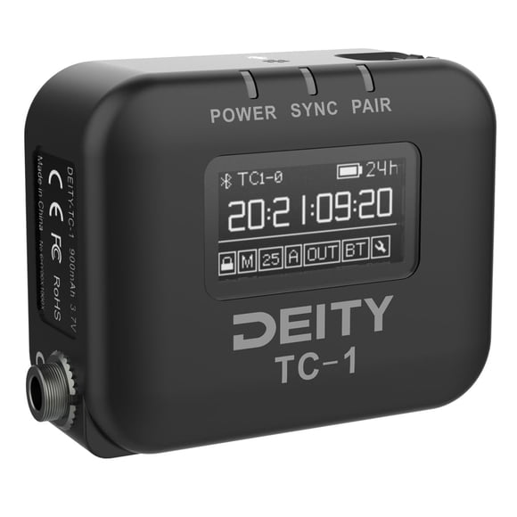 Generador inalámbrico de cajas de códigos de tiempo Deity TC-1 con Bluetooth 5.0