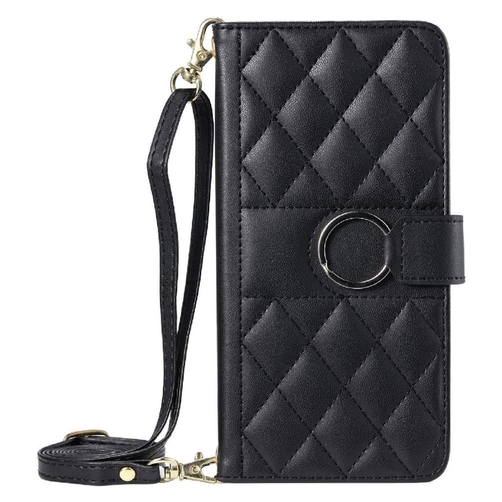 Funda Tipo Billetera Foxdock Para Samsung Galaxy S21 Ultra – Tapa Abatible Con Correa Para Mujer