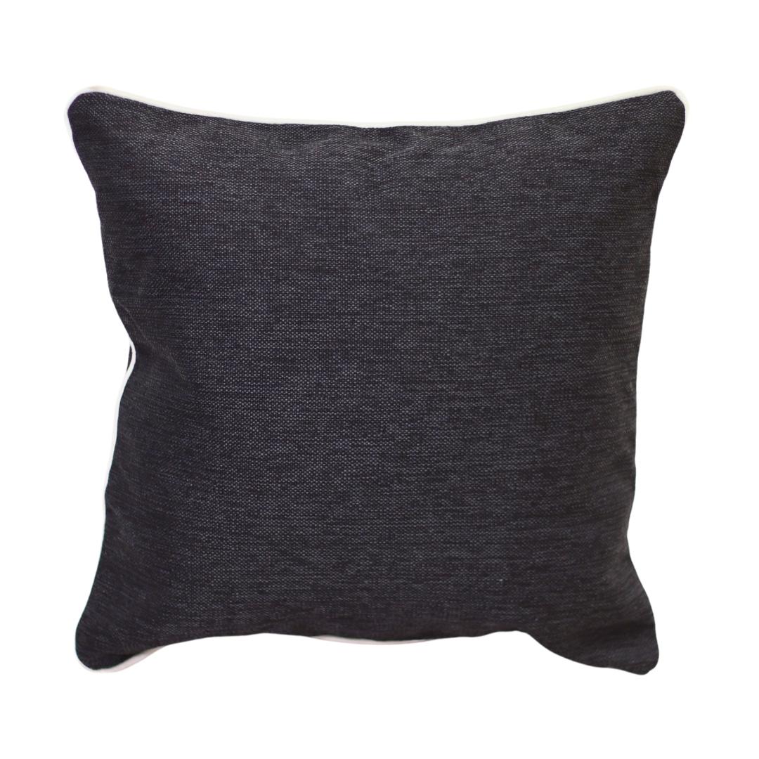 Máxima Design - Cojín Antonia Negro Delta 50X50 Cm