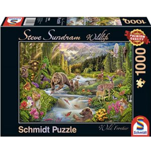 Schmidt - Puzzle 1.000 Piezas Animales Del Bosque
