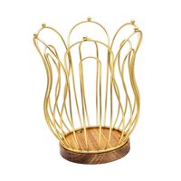 Bothyi - Soporte Para Cápsulas De Café Multiusos Para Estación De Café, Organizador, Encimera, Hotel, Dorado