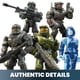 thumbnail image 2 of Set de juguetes de construcción Mega Halo The Series FLEETCOM Warthog ATV, 2 of 6