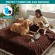thumbnail image 2 of Manta impermeable para perros PetaMi Fluffy para cama para perros grandes, 2 of 9