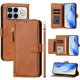 thumbnail image 5 of FOXDOCK Funda Tipo Cartera para Realme GT 7 Cuero PU con Cremallera y Correa de Muñeca, Ranuras para Tarjetas, Soporte Plegable, Cierre Magnético, 5 of 5