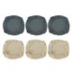 thumbnail image 4 of 6 Piezas Universal Spandex Stretch Boda Comedor Silla Asiento Cubierta, 4 of 5