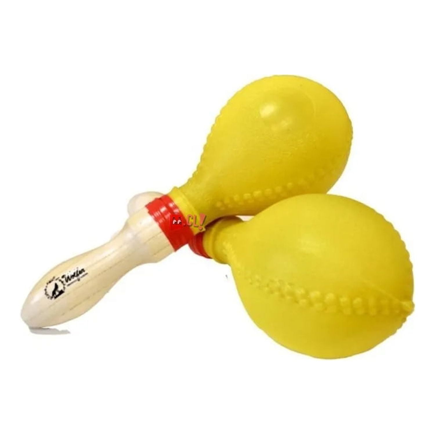 Par De Sonoras 10cms Mango Madera Wolfen - Ps