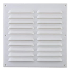 Celosía Ventilación Pvc Plana 23X23 Cm Blanco 10Un Dvp