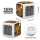 thumbnail image 2 of Metal Retorcido theme 7 colors Alarm Clock Digital LED Alarm Clock Gifts for kids friends family, 2 of 6