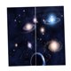 thumbnail image 2 of Cortina Estampada De 2 Paneles, Cortina Con Aislamiento Térmico Galaxy, 2 of 5