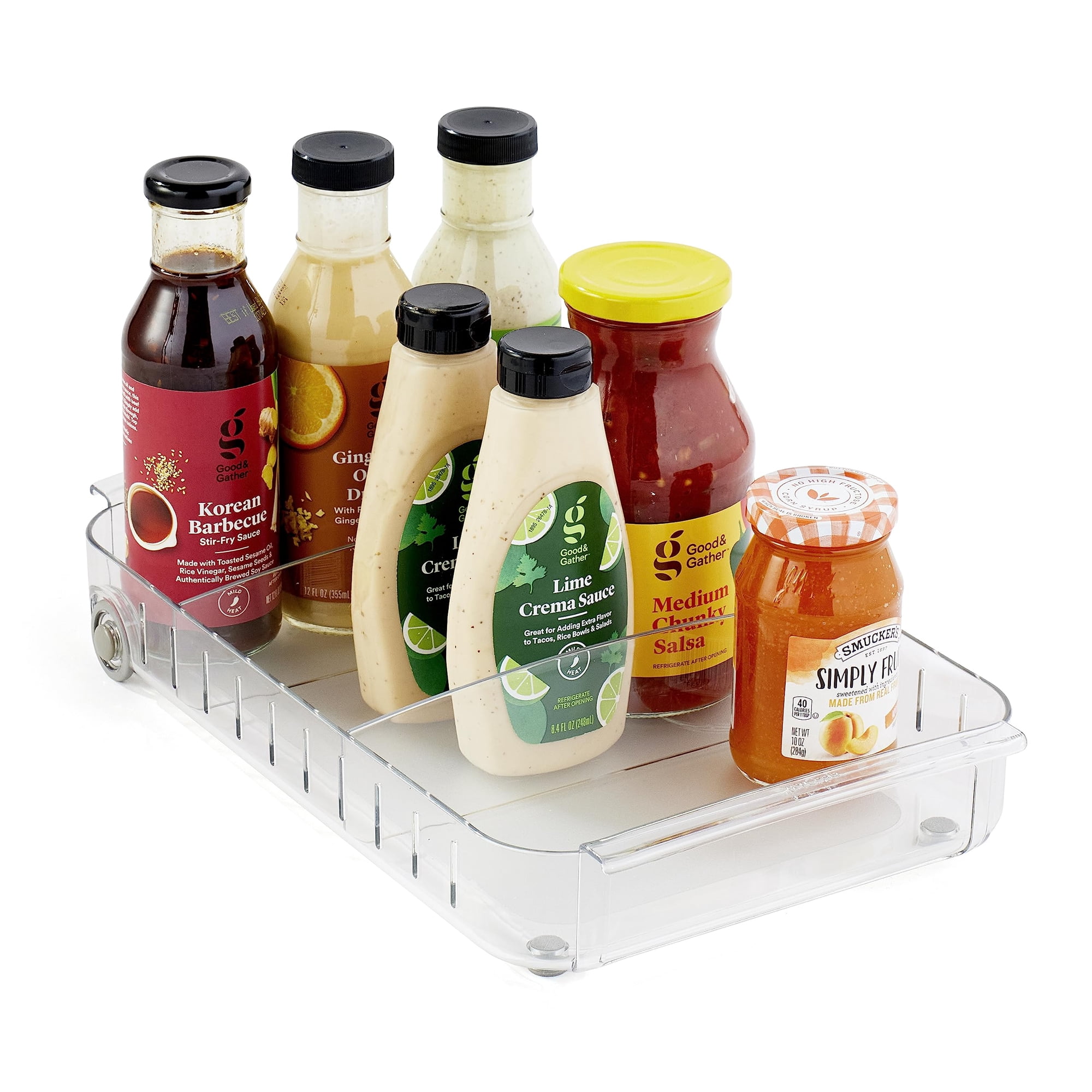 Bandeja Organizadora Para Nevera Youcopia, Bandeja Desplegable Para Nevera
