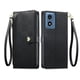 thumbnail image 1 of Funda Billetera con Cierre para [Motorola Moto G Play 2024] con Tarjetero, Soporte y Correa de ManoNegro, 1 of 5