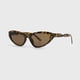 thumbnail image 2 of Lentes De Sol Modelo Felina Estilo Moderno UVA//UVB marron Talla Única, 2 of 5