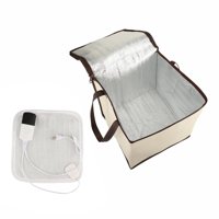 Magideal - Calentador De Fermentadora De , Caja De Fermentación Portátil Ajustable Para Hacer Pan Con Estera Calentadora Para Yogur, Pastelería, Queso, 20 Litros