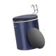 thumbnail image 1 of Cesta Delantera Para Bicicleta, Cremallera Doble Portátil Con Tapa, Cesta Ligera Para Bicicleta, Lona Superior Azul, 1 of 5
