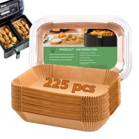 Forros De Freidora Mutvle Para Ninja Dual Dz201, Foodi 225 Unidades