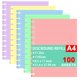 thumbnail image 1 of Recargas de Papel Cheericome A4 100 Hojas 5 Colores, 1 of 7