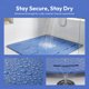 thumbnail image 2 of REGALWOVEN Alfombra Grande, Alfombra de Baño de Espuma EVA Superficie Texturizada, Antideslizante de Secado Rápido con Orificios de Drenaje, Cojín Suave para los Pies para Personas Mayores Azul, 2 of 6