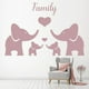 thumbnail image 2 of Decomural Elephant Family Nursery WS-51199, 2 of 2