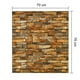 thumbnail image 2 of Pack 10 Lamina Papel Mural Autoadhesivo 3D Gris, 2 of 3