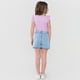 thumbnail image 3 of Falda Short Niña Kids Plisada Azul Claro Corona, 3 of 5