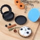 thumbnail image 1 of Moldes para Tartas Vnray 16 piezas 10 cm Antiadherentes con Fondo Desmontable, 1 of 9