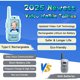 thumbnail image 2 of Walkie Talkies con Video YUSSBCU JK200, Pack de 2, Cámara HD y Alcance de 400 m, 2 of 3