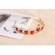 thumbnail image 3 of Conjunto de joyas HEIKLN Descendant Gold Tiara con corona de corazón rojo, 3 of 7