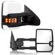 thumbnail image 1 of Espejos de remolque Sanooer blanco para Chevy/GMC 2014-2019 con LED y calefacción, 1 of 8