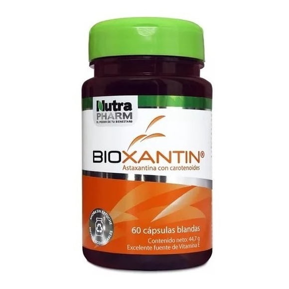 Bioxantin - Antioxidante Natural - 60 Capsulas