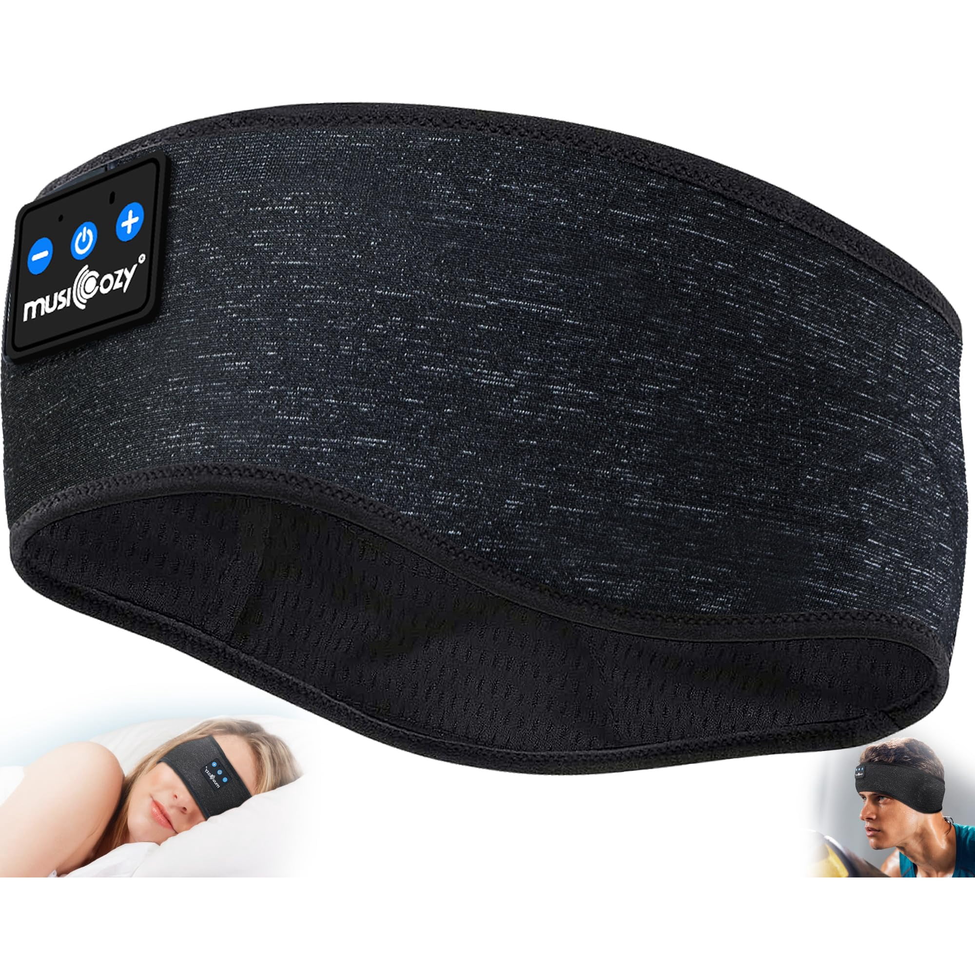 Headphones Para Dormir Musicozy Bluetooth 5.2, Diadema Inalámbrica