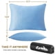 thumbnail image 4 of Almohada de viaje Ivellow Cooling Campamento de espuma viscoelástica azul, 4 of 8