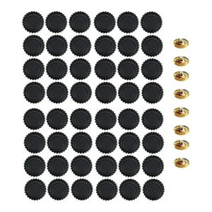 Genérico - Pack 24 Moldes De Tartaleta Molde 10.5 Tarta Individual Fija
