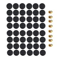 Genérico - Pack 24 Moldes De Tartaleta Molde 10.5 Tarta Individual Fija