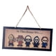 thumbnail image 4 of Decoración de Halloween, marco de letrero de madera con personajes de terror creativos, centros de mesa, adorno en esta casa, letrero de terror para Colgante, 4 of 5