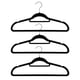 thumbnail image 3 of Colgadores de Ropa Terciopelo 3 unidades Color Negro BoxSweden, 3 of 3