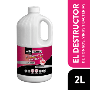 Adclean - Cloro 2L – El Destructor De Hongos, Virus Y Bacterias